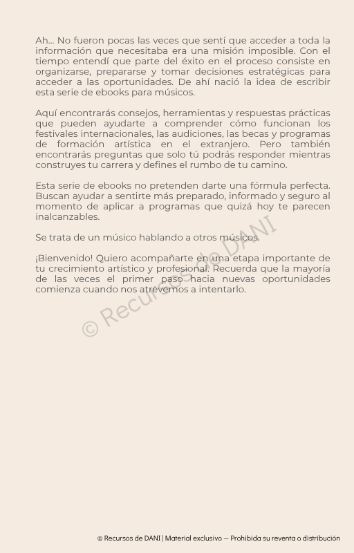 Antes de Hacer Maleta Festivales de Musica Internacionales